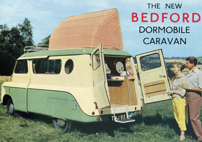 Bedford de Dormobile avec pop top