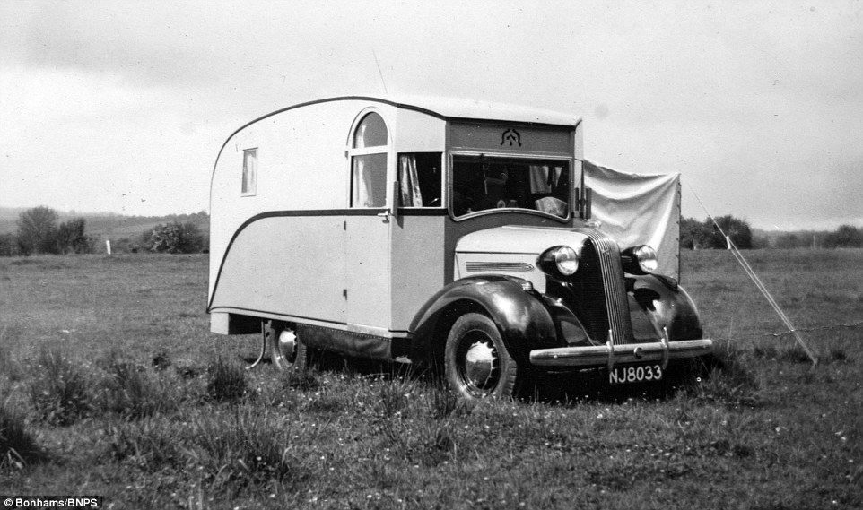 Captain Dunn camping-car Pontiac Six de 1935
